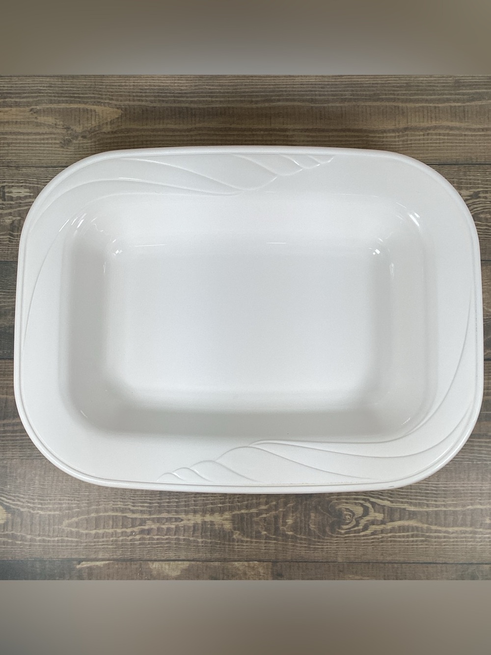 Corning Ware Casual Elegance L-13 13" Rectangle Casserole Dish No Lid